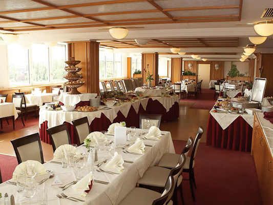 Seehotel Bock-Brunn Brunn am Gebirge Restoran foto